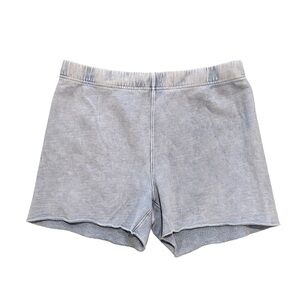 Frank & Eileen NWD Pearl Sweatshorts Mineral Wash Blue Size M